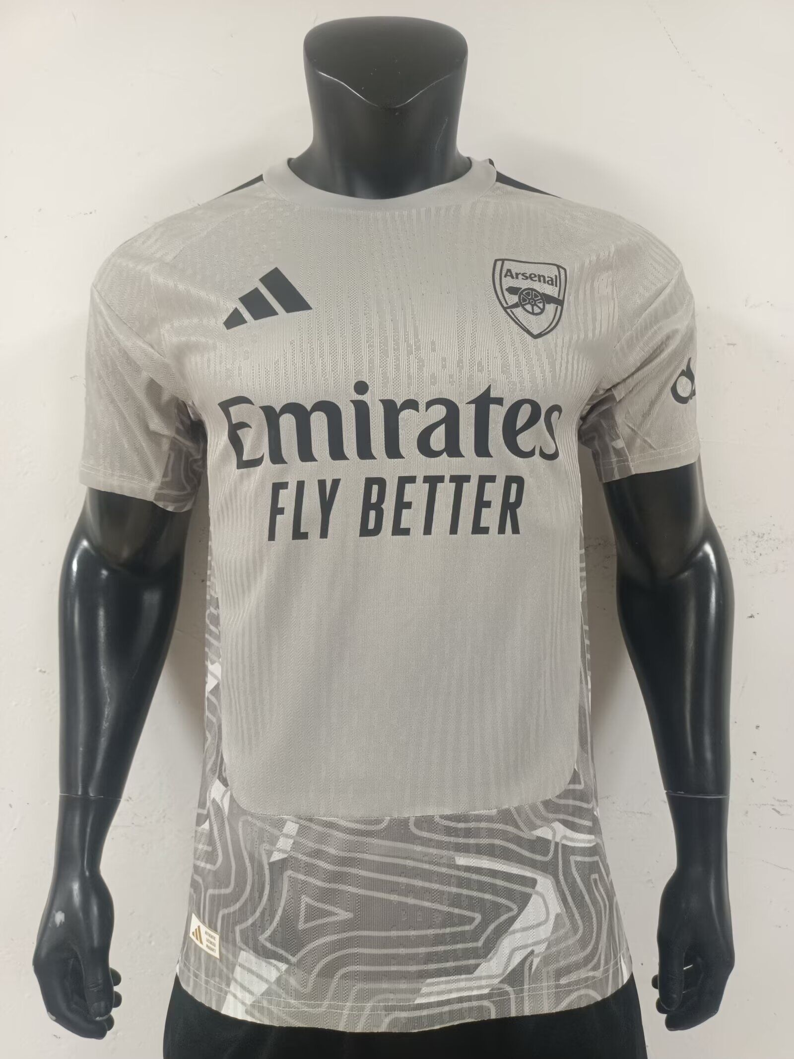 AAA Quality Arsenal 26/27 GK Grey Soccer Jersey(Player)